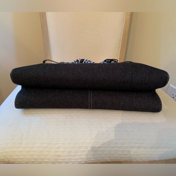 Vintage Dior denim buckle bag - Picture 8 of 12